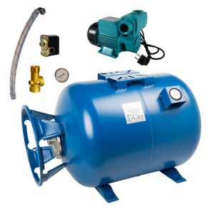 Hydrofor IBO WZI 250 + zbiornik ciśnieniowy 150 pionowo-poziomy